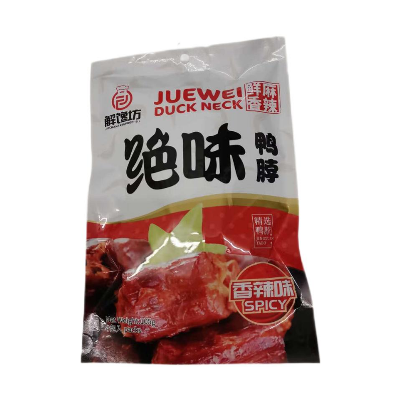 DJY打酱油解馋坊 绝味鸭脖 香辣味 105g