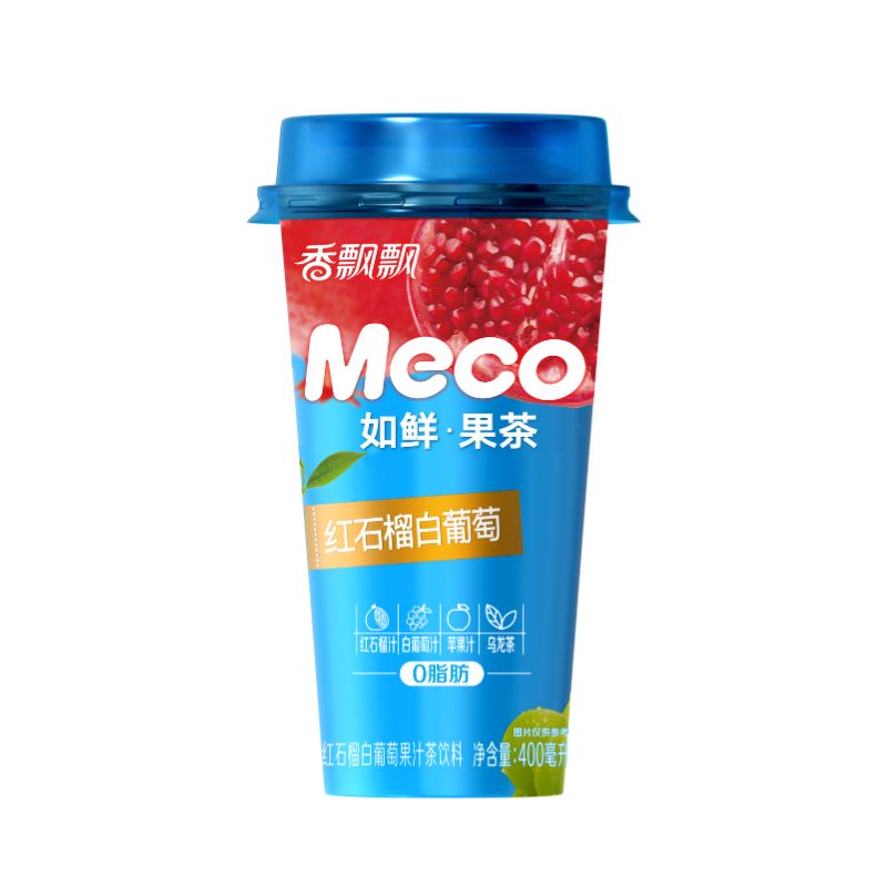 DJY打酱油蜜谷 果汁茶 红石榴白葡萄 400ml