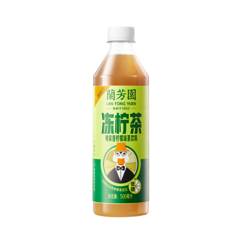 DJY打酱油兰芳园 鸭屎香柠檬茶 500ml