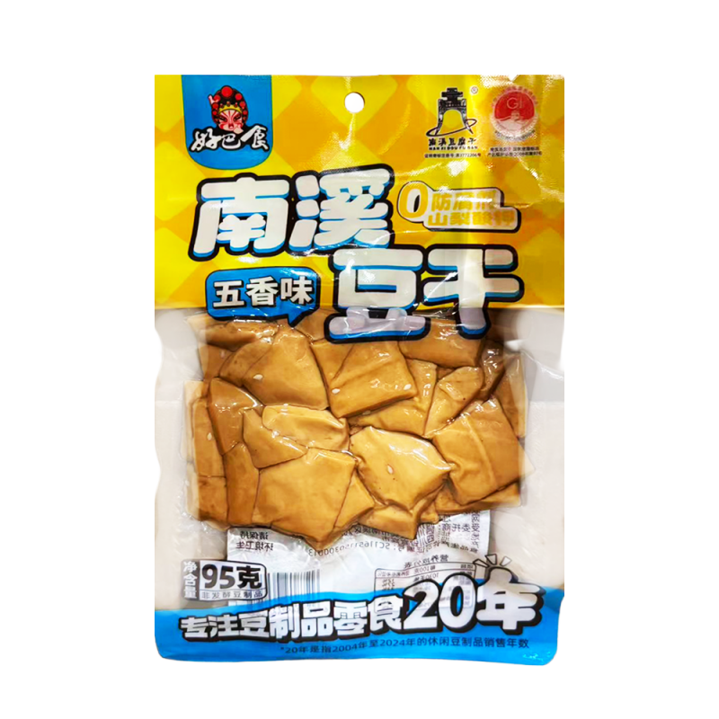 DJY打酱油好巴食 南溪豆干 五香味 95g