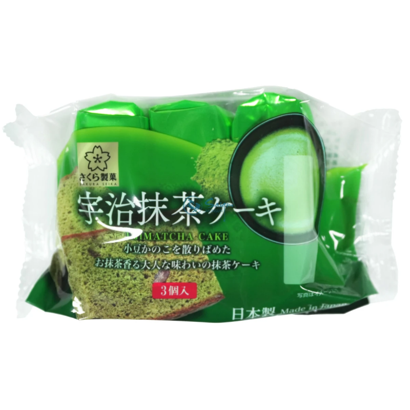 DJY打酱油Sakuraseika 宇治抹茶蛋糕 120g
