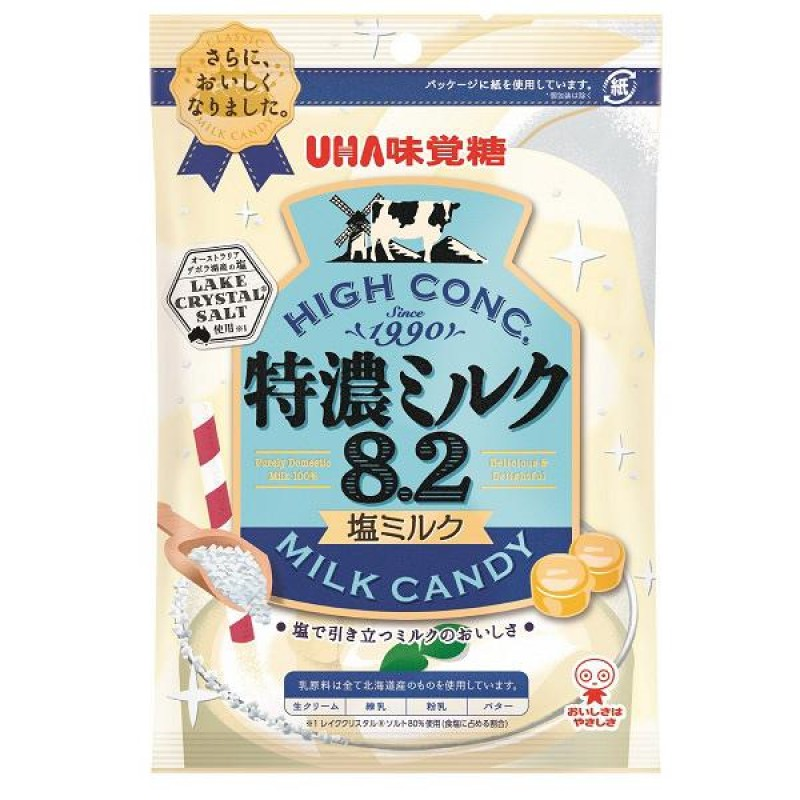 DJY打酱油UHA悠哈 特浓奶糖海盐 75g