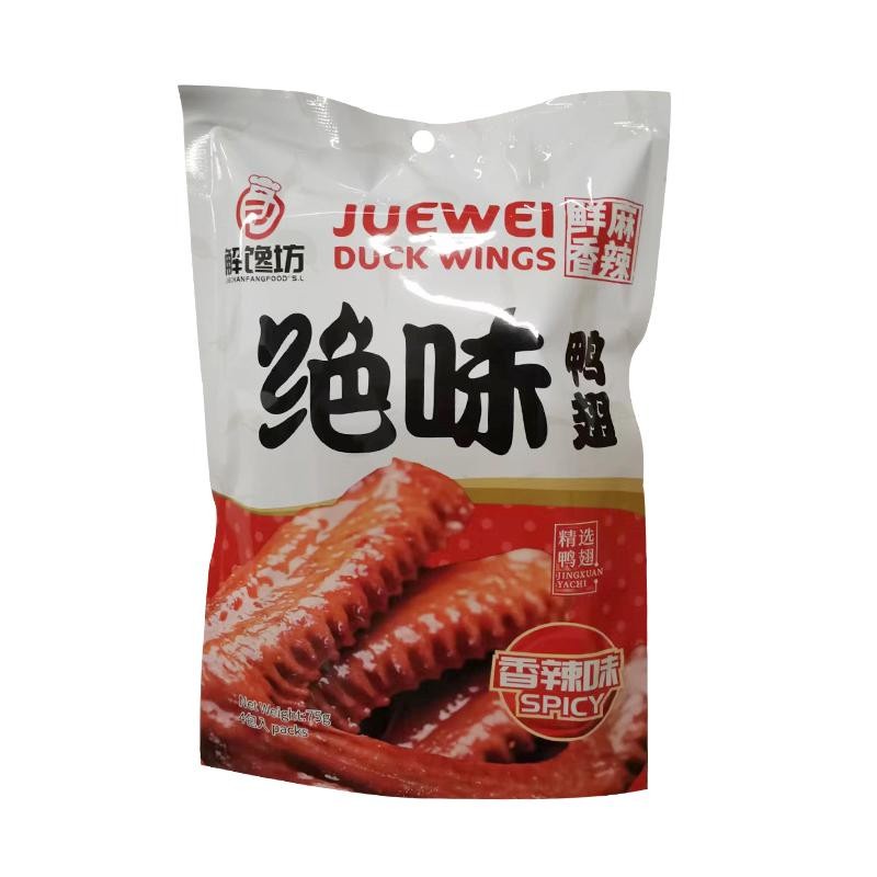 DJY打酱油解馋坊 绝味鸭翅 香辣味 75g