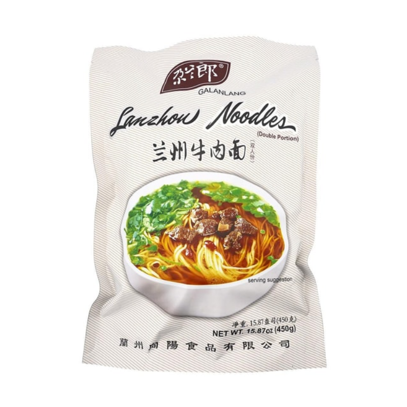 DJY打酱油尕兰郎 牛肉面 双人份 450g