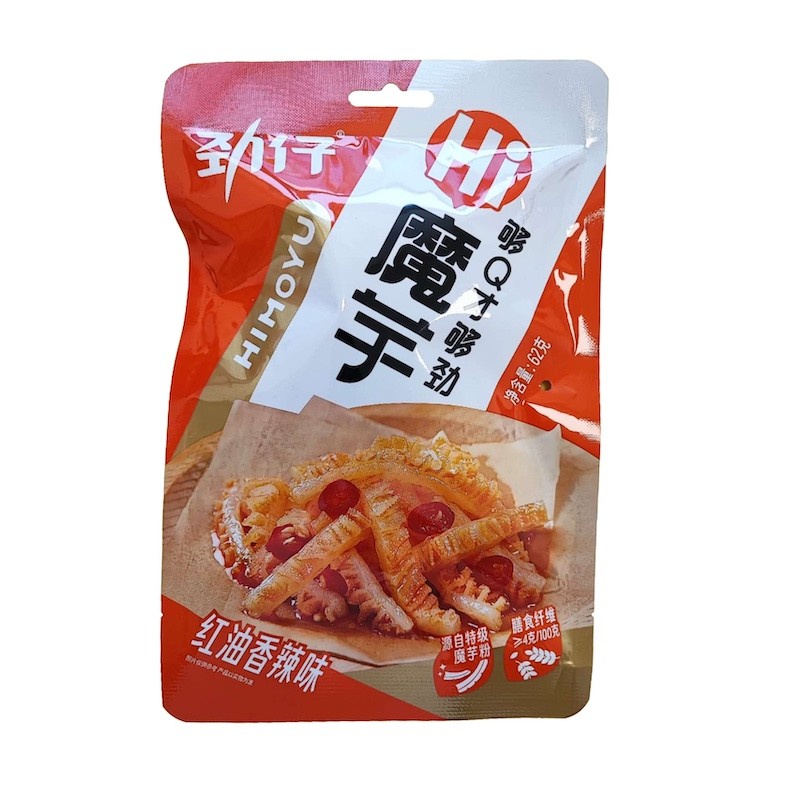 DJY打酱油劲仔 Hi魔芋红油香辣味 62g
