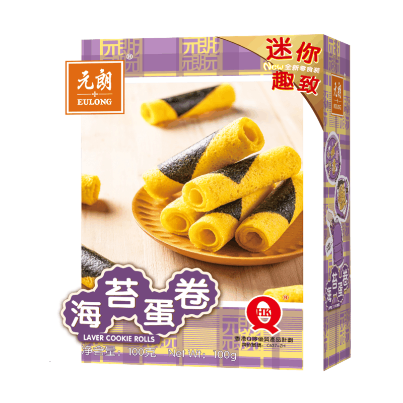 DJY打酱油元朗 海苔蛋卷 100g