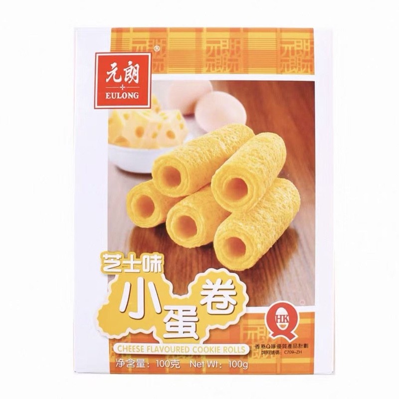 DJY打酱油元朗 芝士味小蛋卷 100g