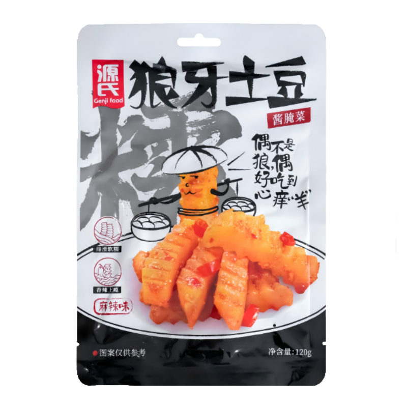 DJY打酱油源氏 狼牙土豆麻辣味 120g