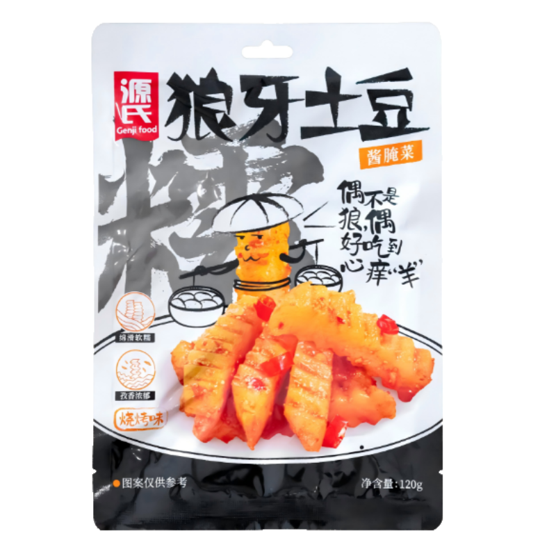DJY打酱油源氏 狼牙土豆烧烤味 120g