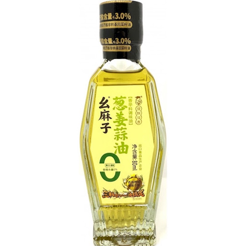 DJY打酱油幺麻子 葱姜蒜油 80ml