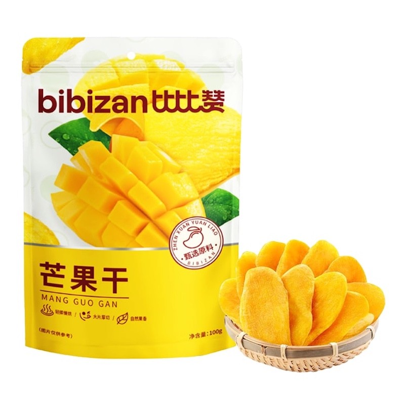 DJY打酱油比比赞 芒果干 100g