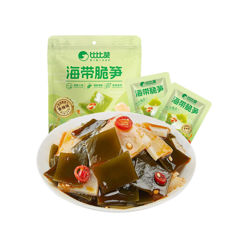 DJY打酱油比比赞 海带脆笋 香辣味 200g