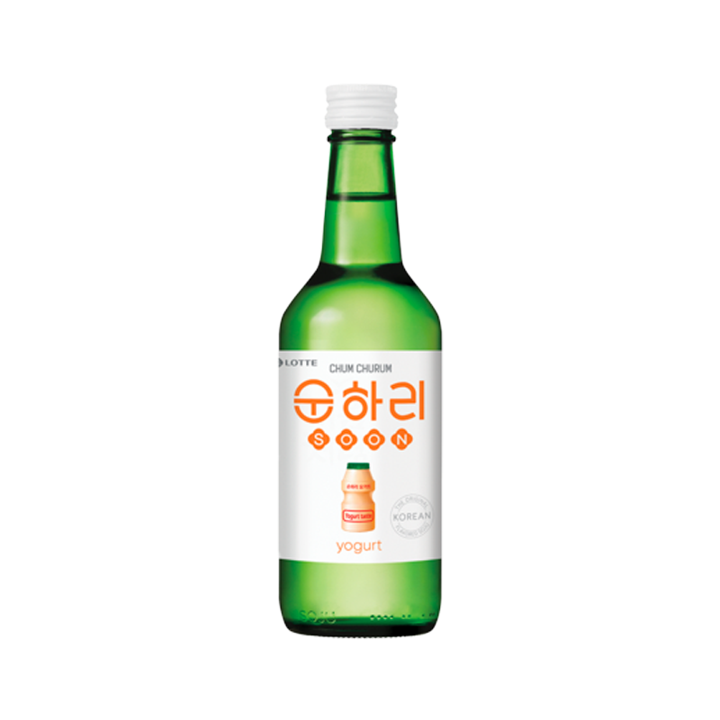 DJY打酱油韩国乐天 烧酒 酸奶味 12%vol 350ml