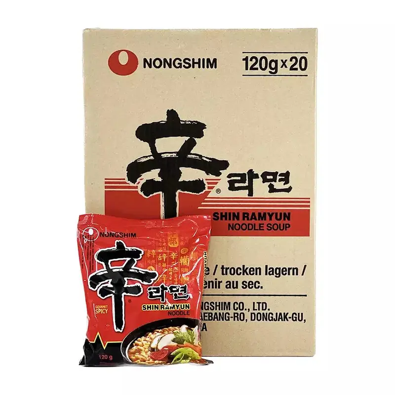 DJY打酱油26.03.12 农心 辛拉面整箱出售 120g*20