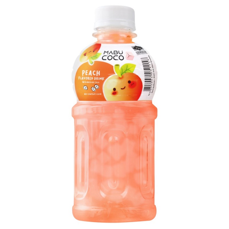 DJY打酱油Mabu Coco 椰果桃子果汁 320ml