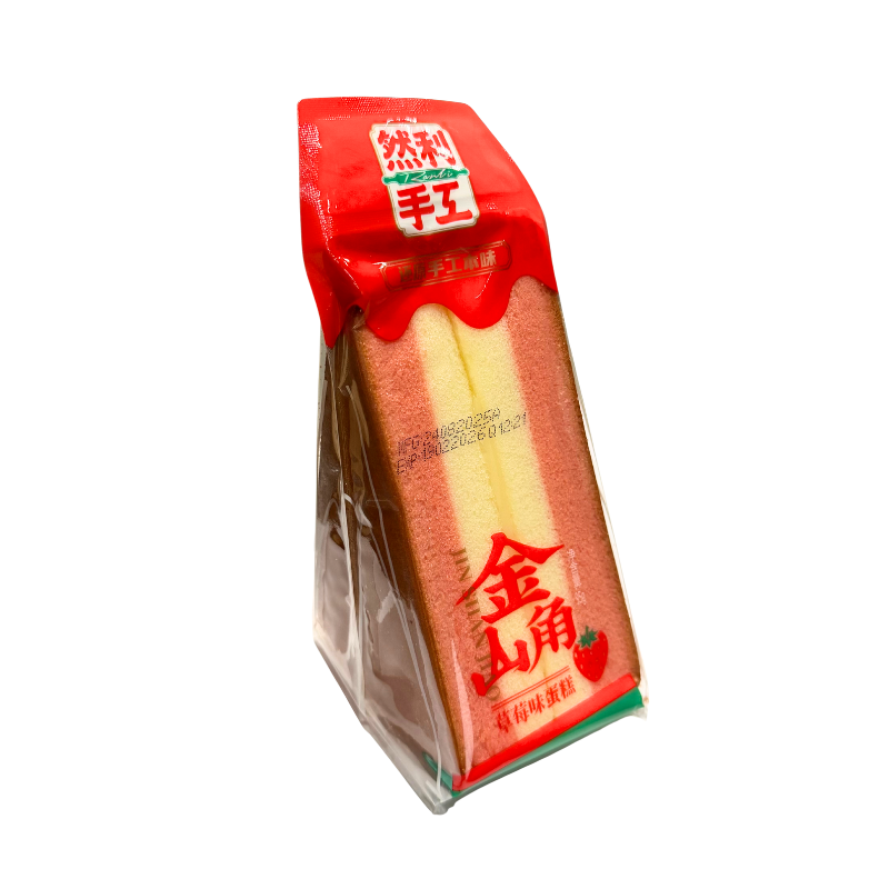 DJY打酱油然利 金山角草莓蛋糕 95g