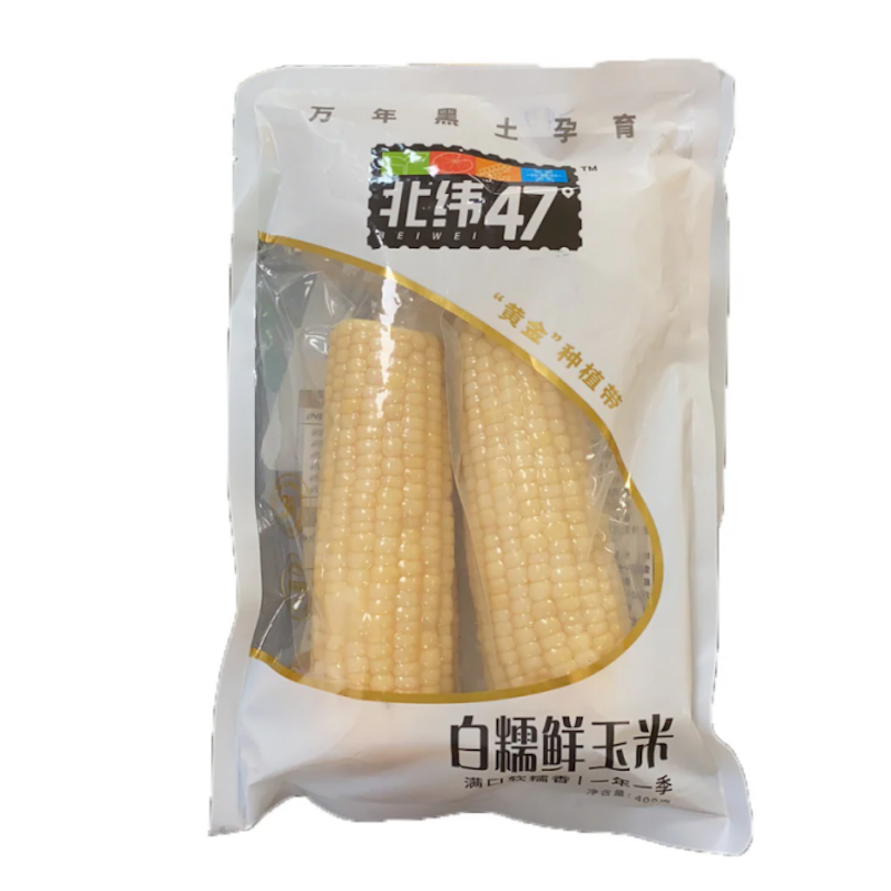 DJY打酱油北纬47度 白糯鲜玉米 400g