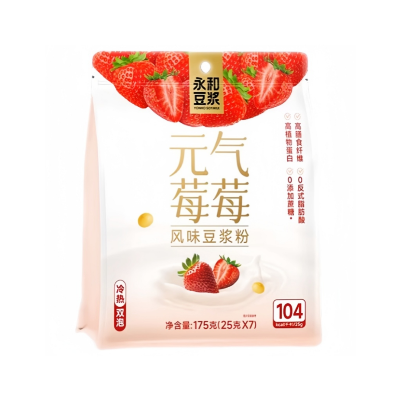 DJY打酱油永和 元气莓莓豆浆粉 175g
