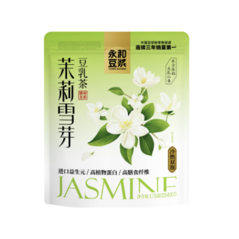 DJY打酱油永和 茉莉雪芽豆乳茶 175g