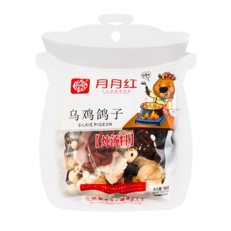 DJY打酱油月月红 乌鸡鸽子炖汤料 158g