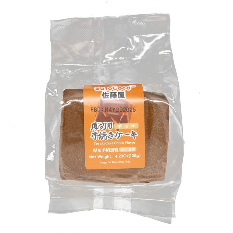 DJY打酱油佐藤屋 厚切手烧蛋糕 朱古力味 120g