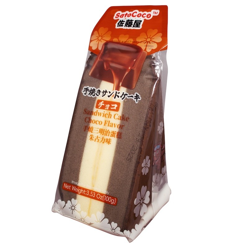 DJY打酱油佐藤屋 手烧三明治蛋糕 朱古力味 100g