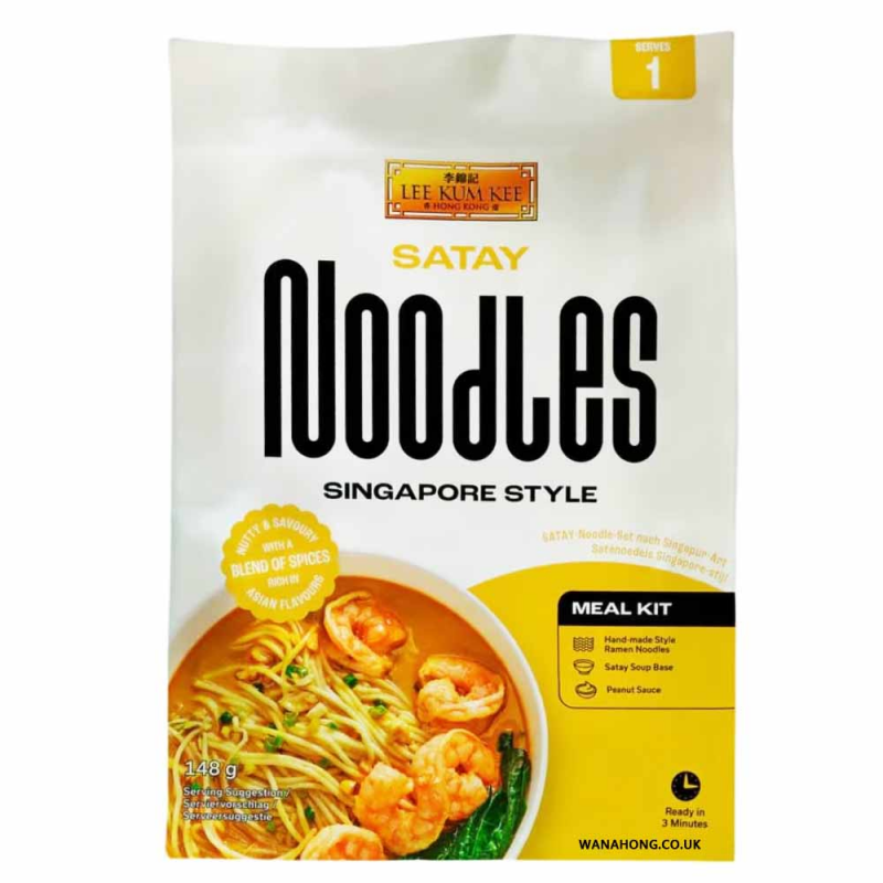 DJY打酱油李锦记 新加坡风味沙爹汤面 148g