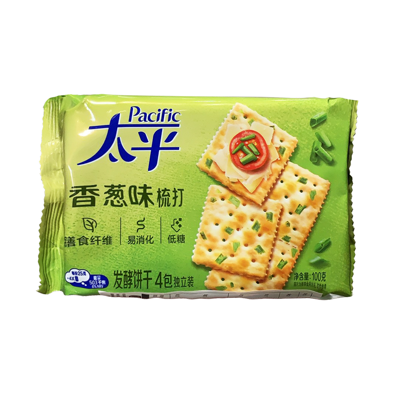 DJY打酱油太平 梳打香葱口味 100g