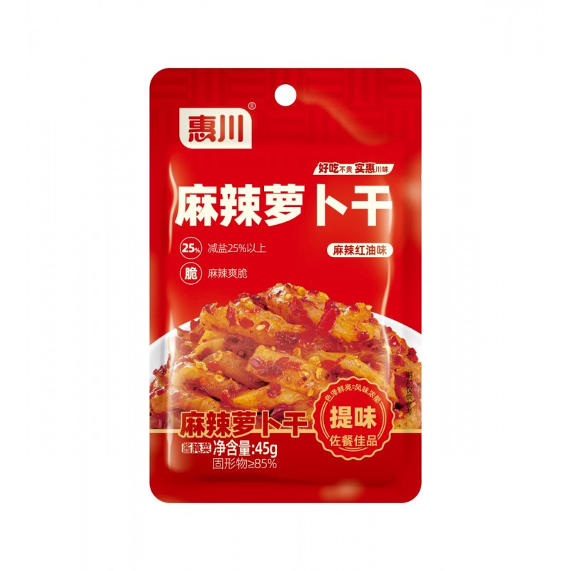 DJY打酱油惠川 麻辣萝卜干 45g