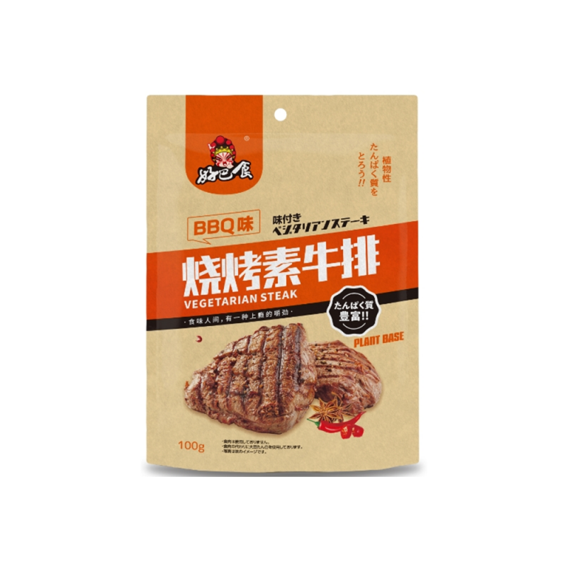 DJY打酱油好巴食 素牛肉 日文版 烧烤味 100g