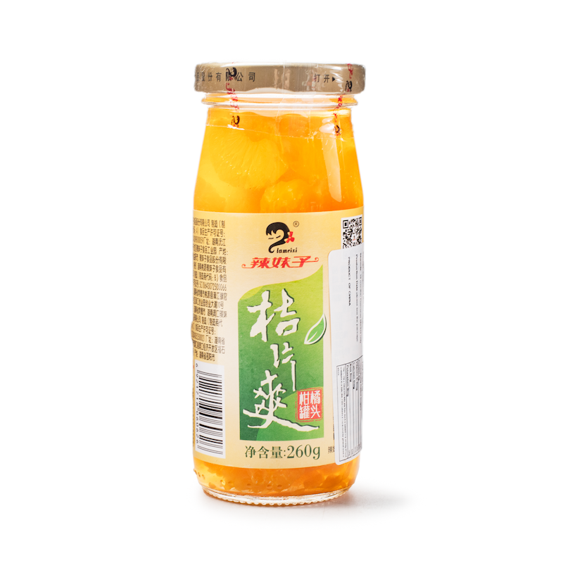 DJY打酱油辣妹子 桔片爽 260g