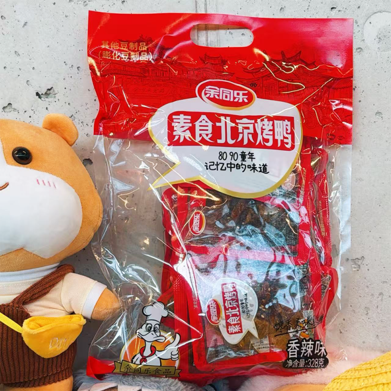 DJY打酱油余同乐 北京烤鸭 袋装 香辣味 328g