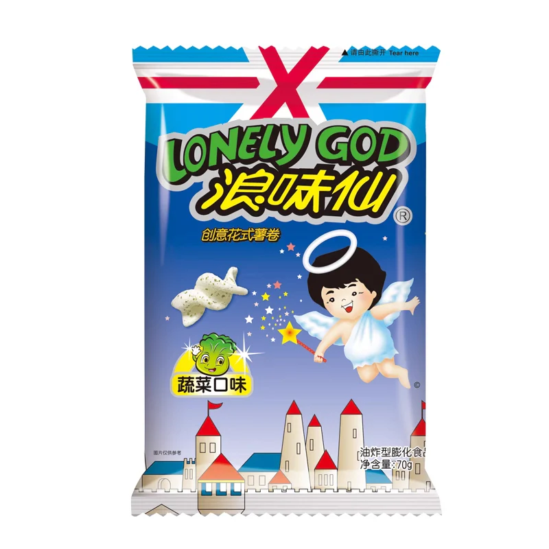 DJY打酱油旺旺 浪味仙 蔬菜味 70g