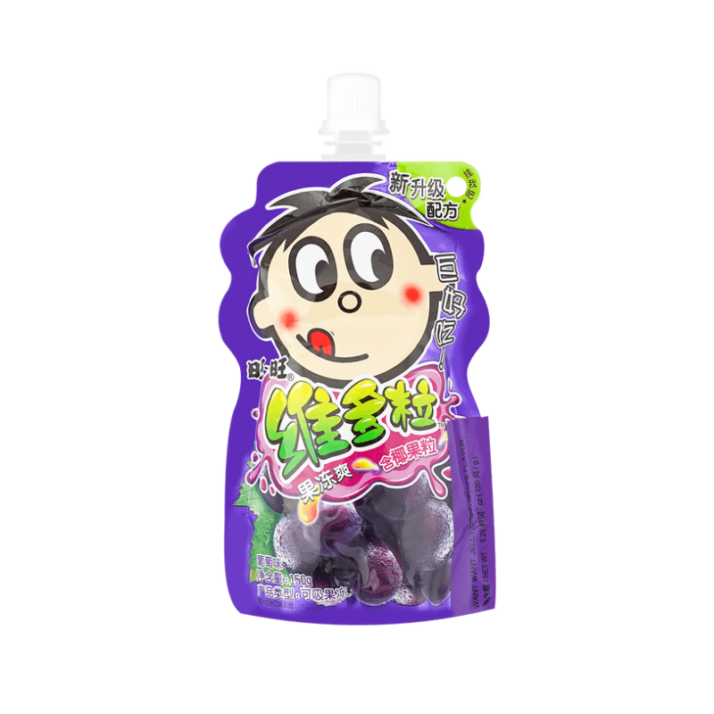 DJY打酱油旺旺 维多粒果冻爽 葡萄椰果 150g