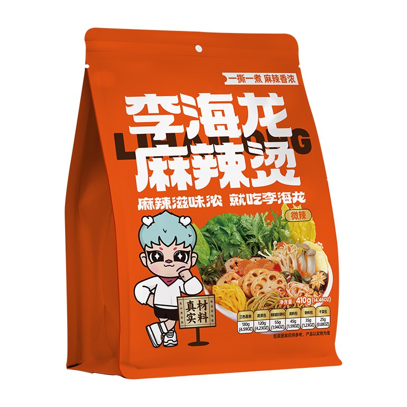 DJY打酱油李海龙 东北麻辣烫 微辣 387g