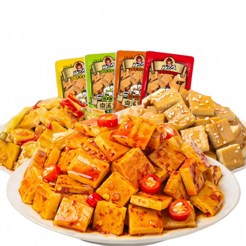 DJY打酱油好巴食 红运满地南溪豆干超值什锦装 302g