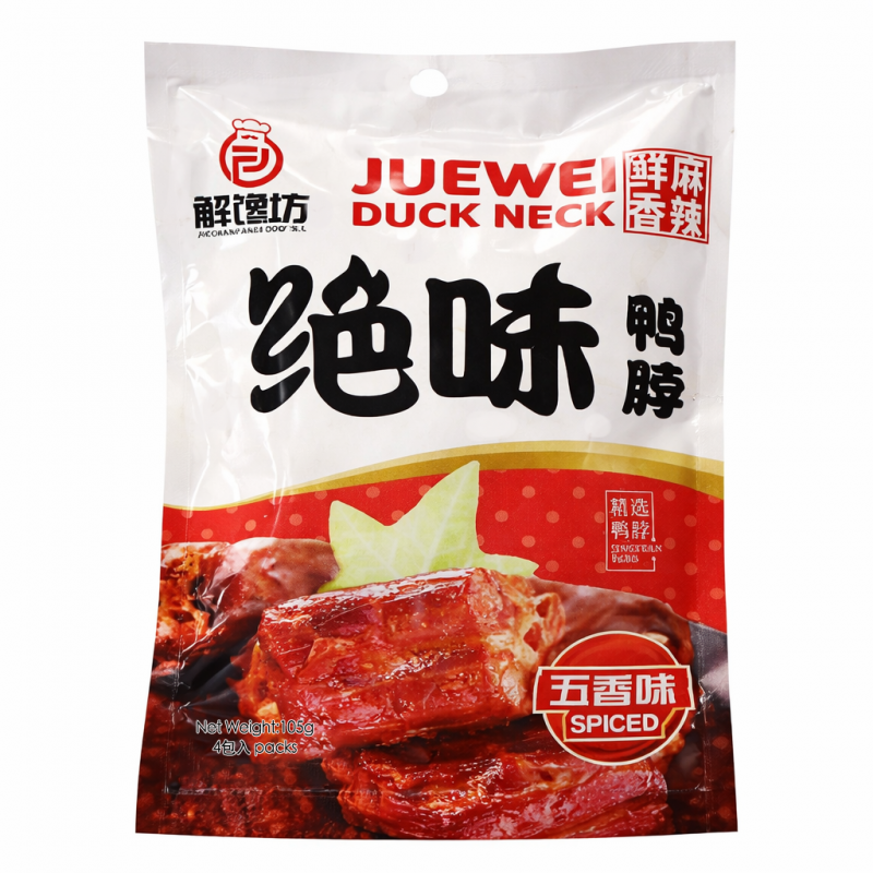 DJY打酱油解馋坊 绝味鸭脖 五香味 105g