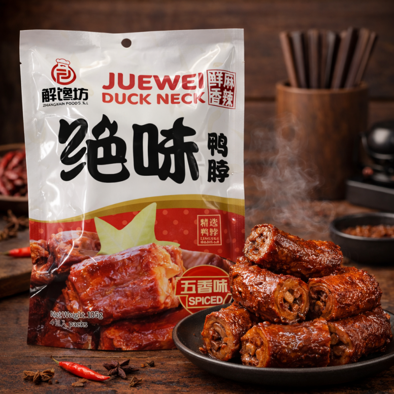 DJY打酱油解馋坊 绝味鸭脖 五香味 105g