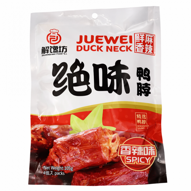 DJY打酱油解馋坊 绝味鸭脖 香辣味 105g