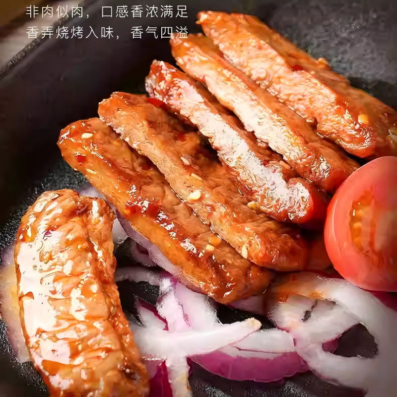 DJY打酱油好巴食 素牛肉 日文版 烧烤味 100g