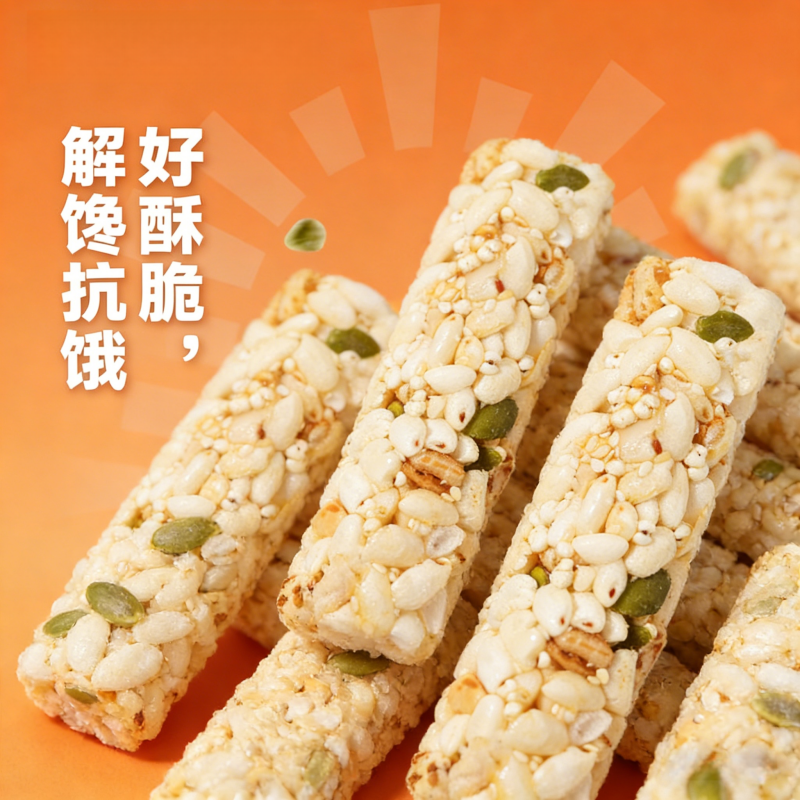 DJY打酱油徽记 7种谷物酥脆大米棒 320g