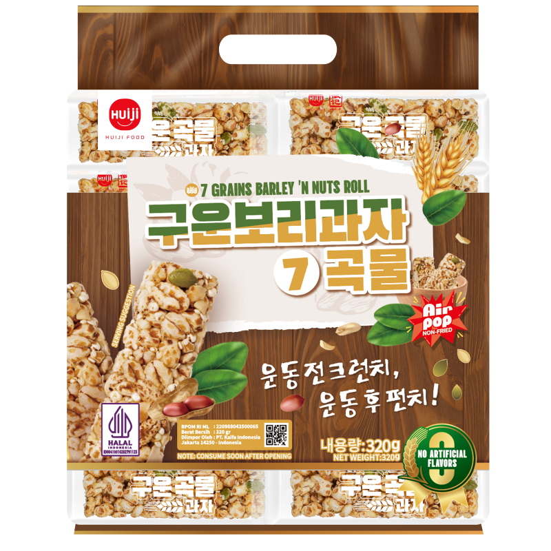 DJY打酱油徽记 7种谷物青稞棒 320g