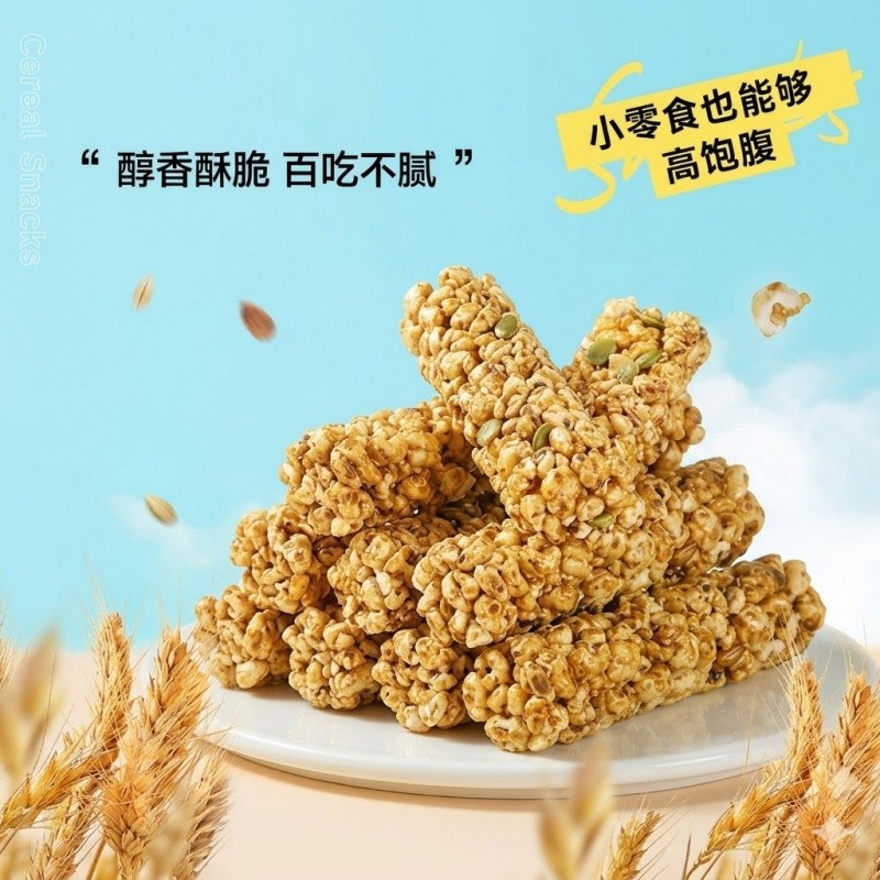 DJY打酱油徽记 酥脆青稞棒 400g