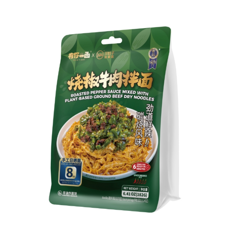 DJY打酱油有你一面 川娃子联名 烧椒牛肉拌面 182g