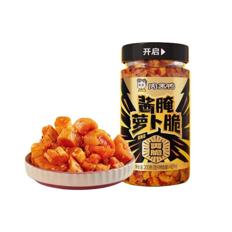 DJY打酱油周黑鸭 酱腌萝卜爽 200g
