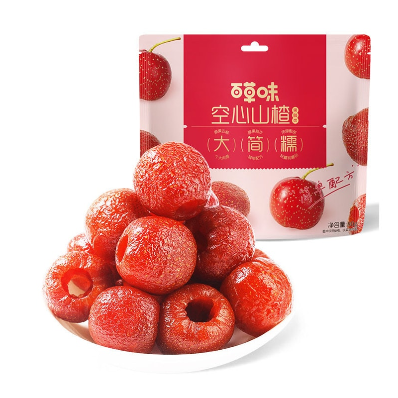 DJY打酱油百草味 空心山楂 80g