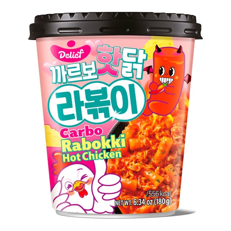 DJY打酱油DELIEF 拉面炒年糕 奶油火鸡味 180g
