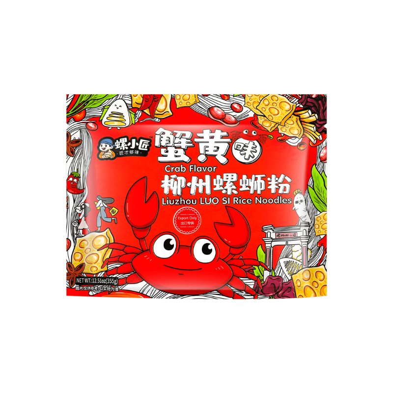 DJY打酱油螺小匠 蟹黄味螺蛳粉(水煮型)410g